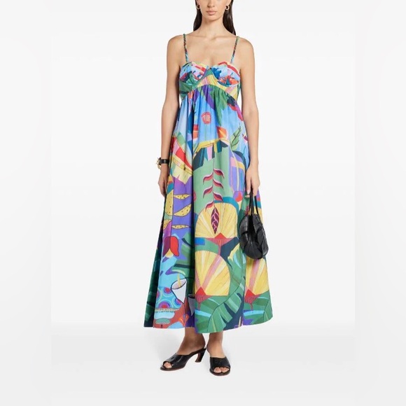 FARM Rio Colorful Maxi Dress - Picture 13 of 15